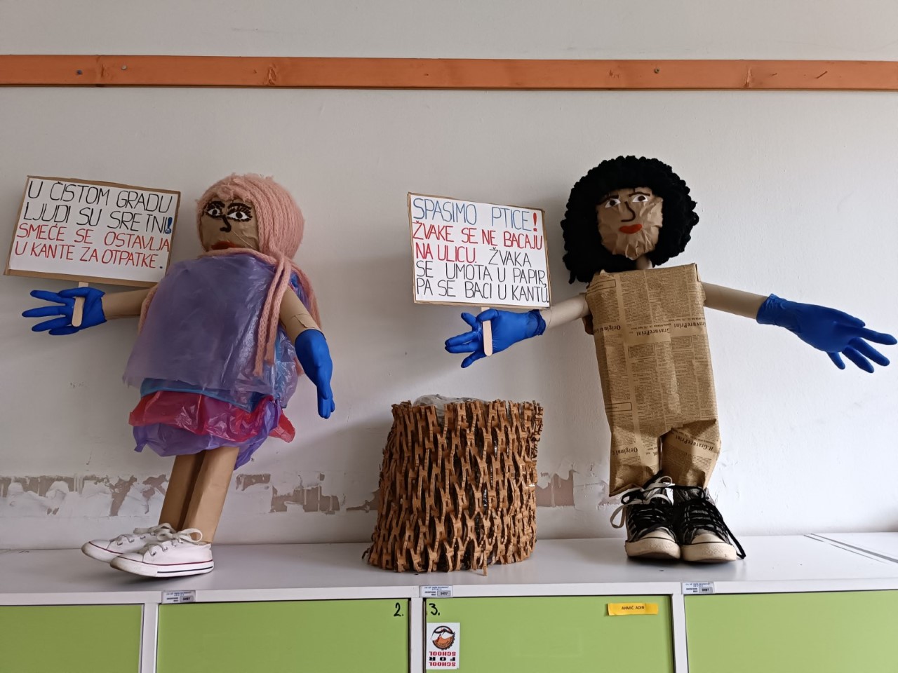 Dan planete Zemlje učenici Osnovne škole "Meša Selimović" iz Zenice obilježili izložbom svojih radova 